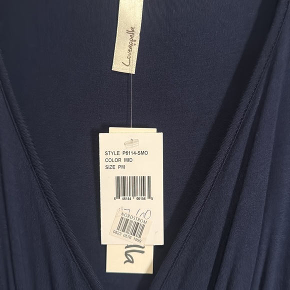 Very basic but versatile navy blue maxi dress - Picture 2 of 5